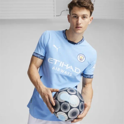 PUMA MANCHESTER CITY 24/25 MEN'S AUTHENTIC HOME SOCCER JERSEY