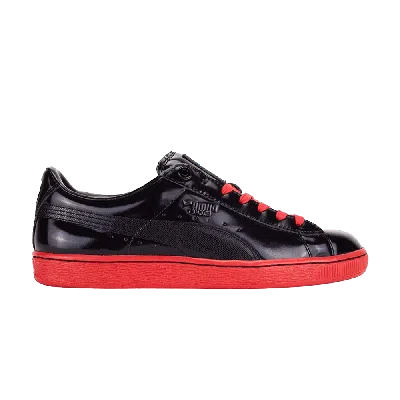 PUMA PUMA MEEK MILL X BASKET PATENT 'BLACK RED'