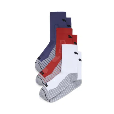PUMA MEN'S HALF-TERRY CREW SOCKS (3 PAIRS)