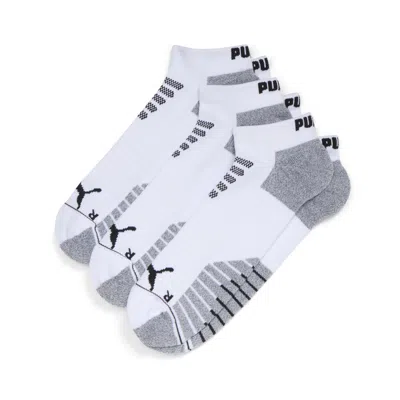 PUMA MEN'S HALF-TERRY LOW CUT SOCKS (3 PAIRS)
