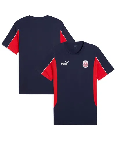 PUMA MEN'S NAVY CHIVAS FTBLARECHIVE T-SHIRT