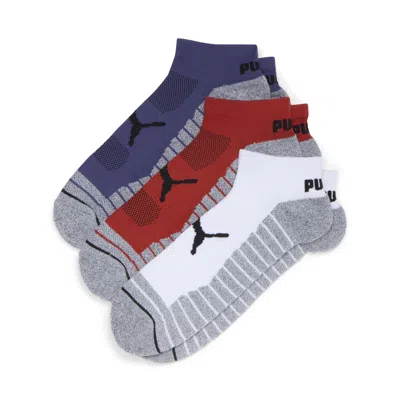 PUMA MEN'S SELECT TERRY LOW CUT SOCKS (3 PAIRS)