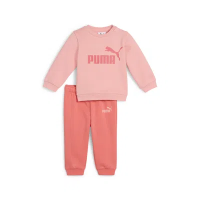 PUMA 2-PIECE MINICATS ESSENTIALS TODDLERS' CREW SWEATSHIRT AND PANTS SET