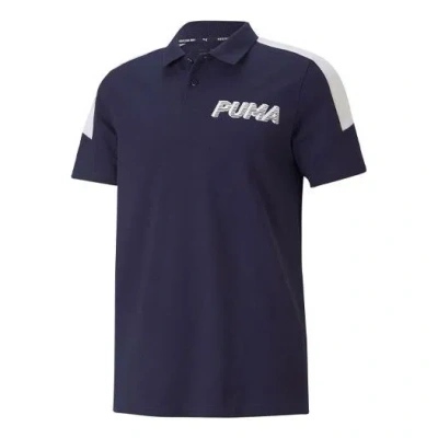 PUMA PUMA Modern Sports Logo Polo T-Shirt 'Navy'