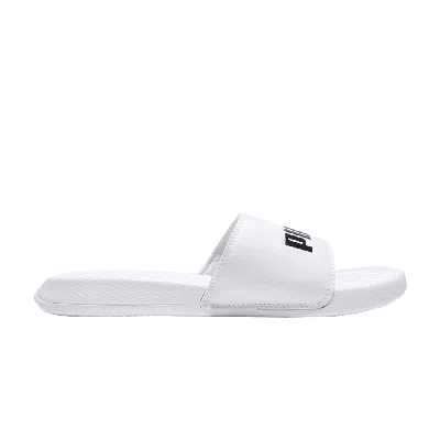 PUMA POPCAT SLIDE 'WHITE BLACK'