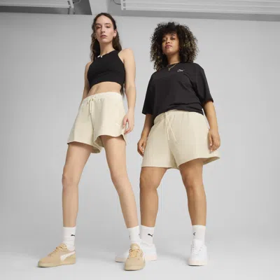 PUMA PREMIUM ESSENTIALS A-LINE WOMEN'S 4" JACQUARD SHORTS