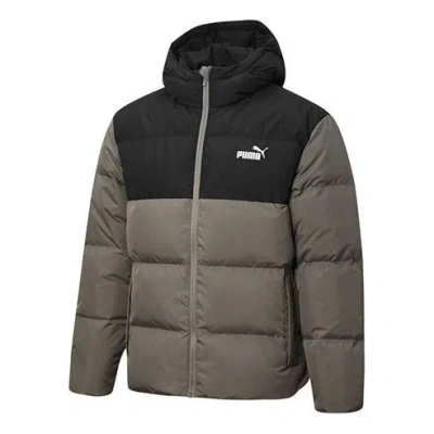 PUMA PUMA Puffer Down Jacket 'Olive Green Black'