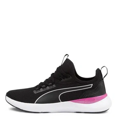 PUMA PUMA PURE XT STARDUST W BLACK DEEP ORCHID SNEAKERS WOMENS SHOES ACTIVE