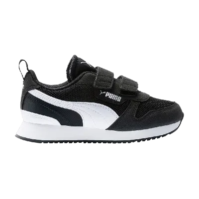 PUMA PUMA R78 LITTLE KID 'BLACK WHITE'
