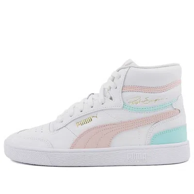 PUMA PUMA Ralph Sampson Mid K Mid-top Sneakers White/Pink/Blue