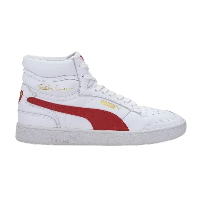 PUMA RALPH SAMPSON MID 'WHITE HIGH RISK RED'