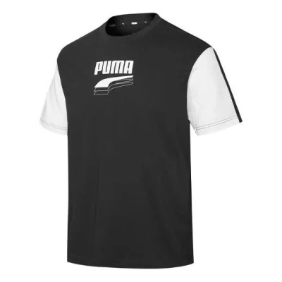 PUMA PUMA Rebel Logo T-Shirt 'Black'