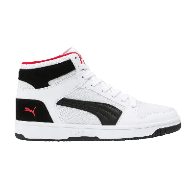 PUMA REBOUND LAYUP MESH 'WHITE BLACK'