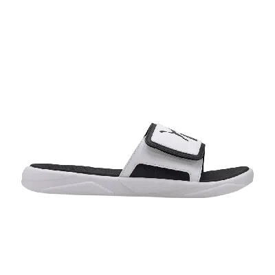 PUMA ROYALCAT COMFORT SLIDES 'WHITE'