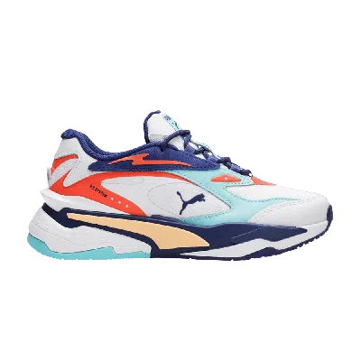 PUMA PUMA RS-FAST COURTSIDE BIG KID 'WHITE ANGEL BLUE'