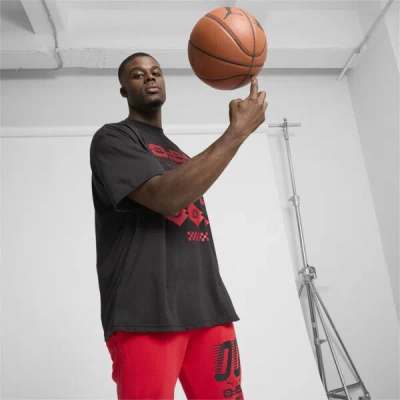 PUMA SCOOT TRAIL BLAZING MEN'S BASKETBALL T-SHIRT