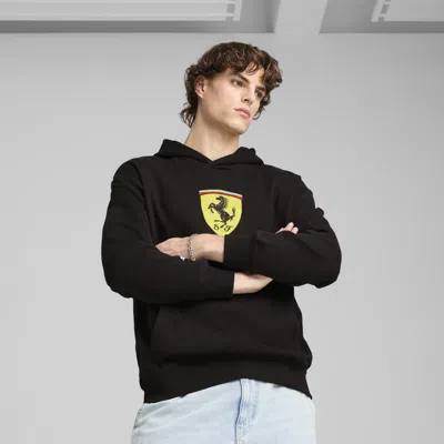 PUMA SCUDERIA FERRARI RACE BIG SHIELD MEN'S HOODIE