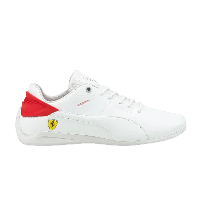 PUMA SCUDERIA FERRARI X DRIFT CAT DELTA 'WHITE ROSSO CORSA'