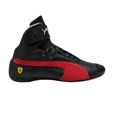 PUMA SCUDERIA FERRARI X FUTURE CAT MID 'BLACK ROSSO CORSA'