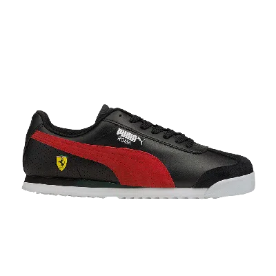 PUMA SCUDERIA FERRARI X ROMA 'BLACK ROSSO CORSA'