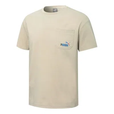 PUMA PUMA Skb Pocket Logo Tee 'Tan'