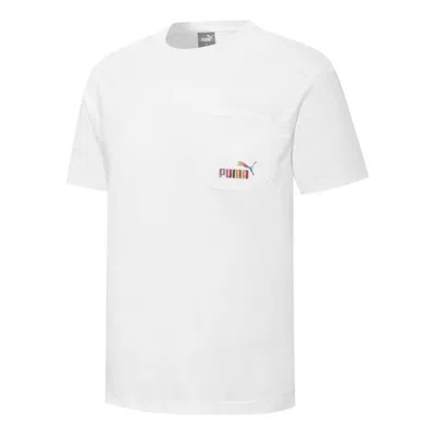 PUMA PUMA Skb Pocket Logo Tee 'White'