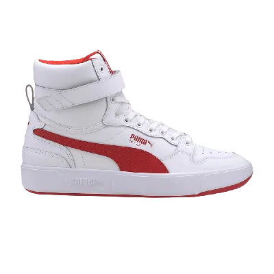 PUMA SKY LX MID 'WHITE HIGH RISK RED'