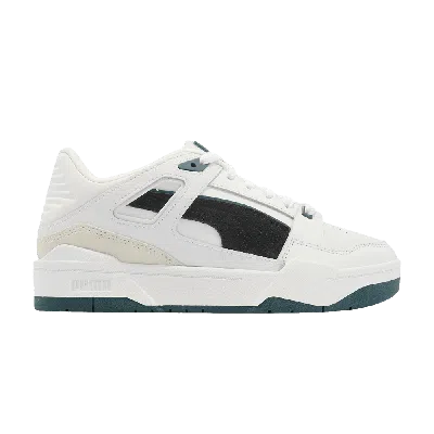 PUMA SLIPSTREAM SUEDE FS 'WHITE BLACK GREEN'
