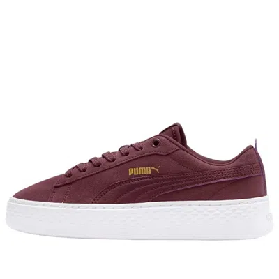 PUMA PUMA Smash Platform SD Casual Board Shoes Red