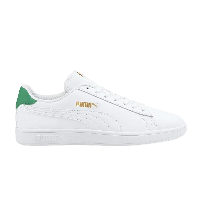 PUMA SMASH V2 'WHITE AMAZON GREEN'