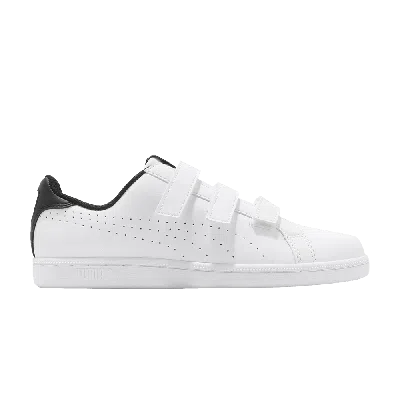 PUMA SMASH VELCRO 'WHITE BLACK'