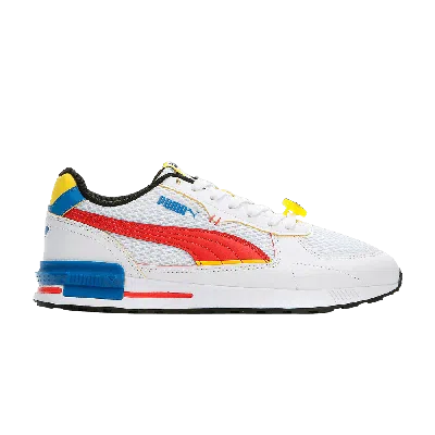 PUMA PUMA SMILEYWORLD X GRAVITON BIG KID 'WHITE HIGH RISK RED'