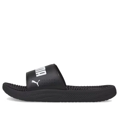 PUMA PUMA Softride Slide Massage Slides 'Black White'