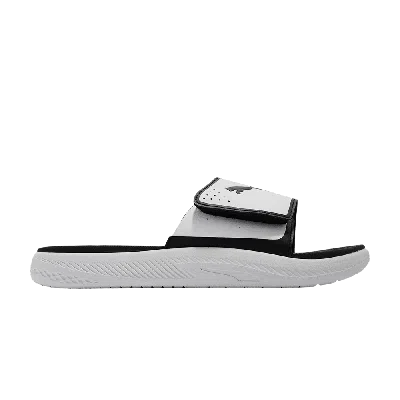 PUMA SOFTRIDE SLIDE 'WHITE BLACK'