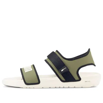 PUMA PUMA Softride Slide 'White Dark Green Moss'