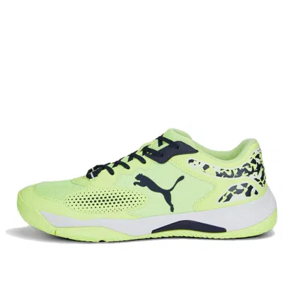 PUMA PUMA Solarcourt RCT Padel 'Fast Yellow Camo'