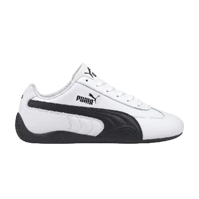 PUMA SPEEDCAT SHIELD LEATHER 'WHITE BLACK'