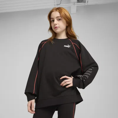 PUMA SPORT BIG KIDS' CREW SWEATSHIRT
