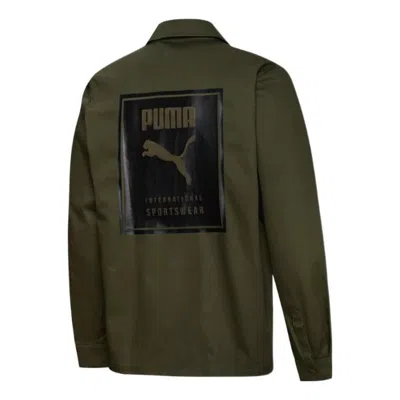 PUMA PUMA Sport Multi-Pockets Jacket 'Green Black'