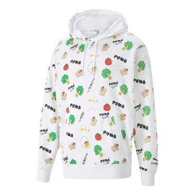 PUMA PUMA Sports Breathable Printing Running Breathable Casual Pullover White