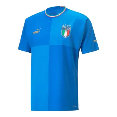 PUMA PUMA SS22 Italy Authentic Home Jersey 'Blue'