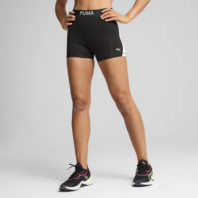 PUMA STRONG HIGH-WAISTED 4" WOMEN'S SHORT TIGHTS