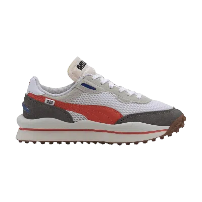 PUMA STYLE RIDER 'STREAM ON - WHITE ORANGE'