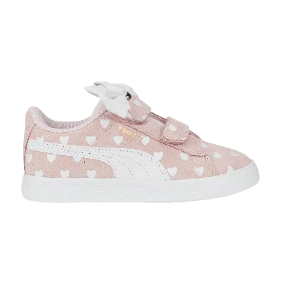 PUMA PUMA SUEDE CLASSIC RE-BOW LITTLE KID 'HEARTS - ISLAND PINK'
