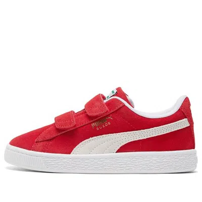 PUMA PUMA Suede Classic Xxi (Middle Kids) Casual Shoes White/Red