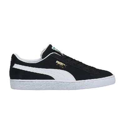 PUMA SUEDE CROC 'BLACK WHITE'