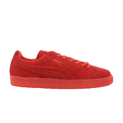 PUMA PUMA SUEDE EMBOSS ICED 'HIGH RISK RED'