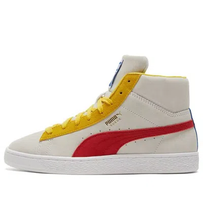 PUMA PUMA Suede Mid 21 'White Red Lemon'
