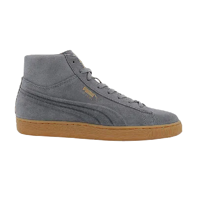 PUMA PUMA SUEDE MID EMBOSS 'STEEL GREY'