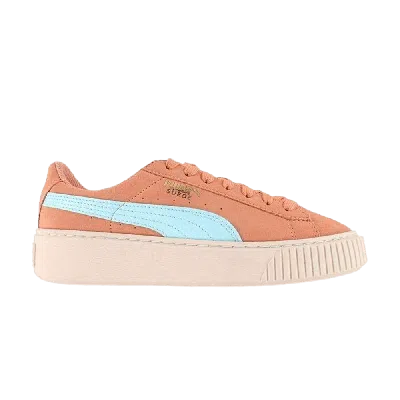 PUMA PUMA SUEDE PLATFORM JR 'SNAKE - DUSTY CORAL'